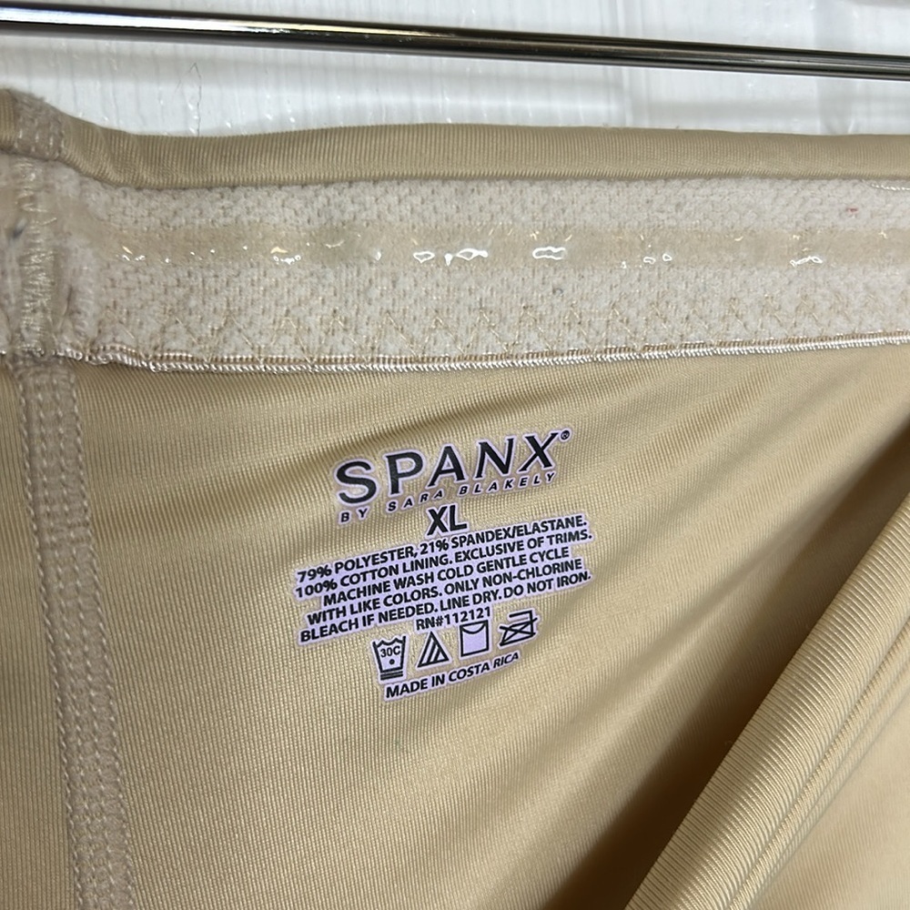 Spanx Very High Waist Thigh Shaper Women's XL Nude Color Shapewear Slimming - Picture 6 of 6